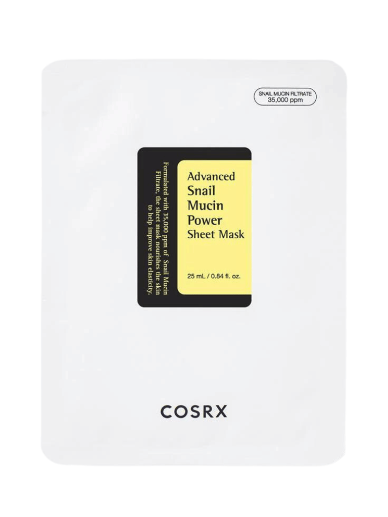 COSRX Advanced Snail Mucin Power Sheet Mask - Hydratačně vyživující maska s hlemýždím mucinem | 25 ml