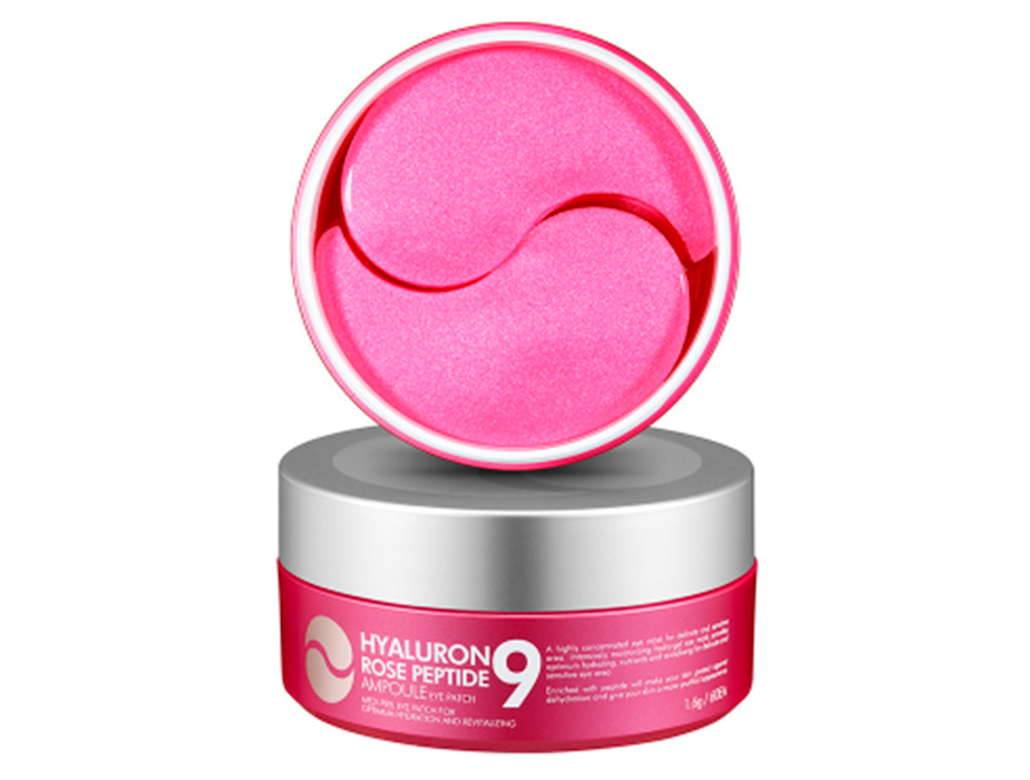 Medi-Peel Hyaluron Rose Peptide 9 Ampoule Eye Patch - Oční polštářky s růží | 60 ks