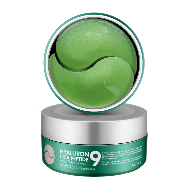 Medi-Peel Hyaluron Cica Peptide 9 Ampoule Eye Patch - Oční polštářky s centellou | 60 ks