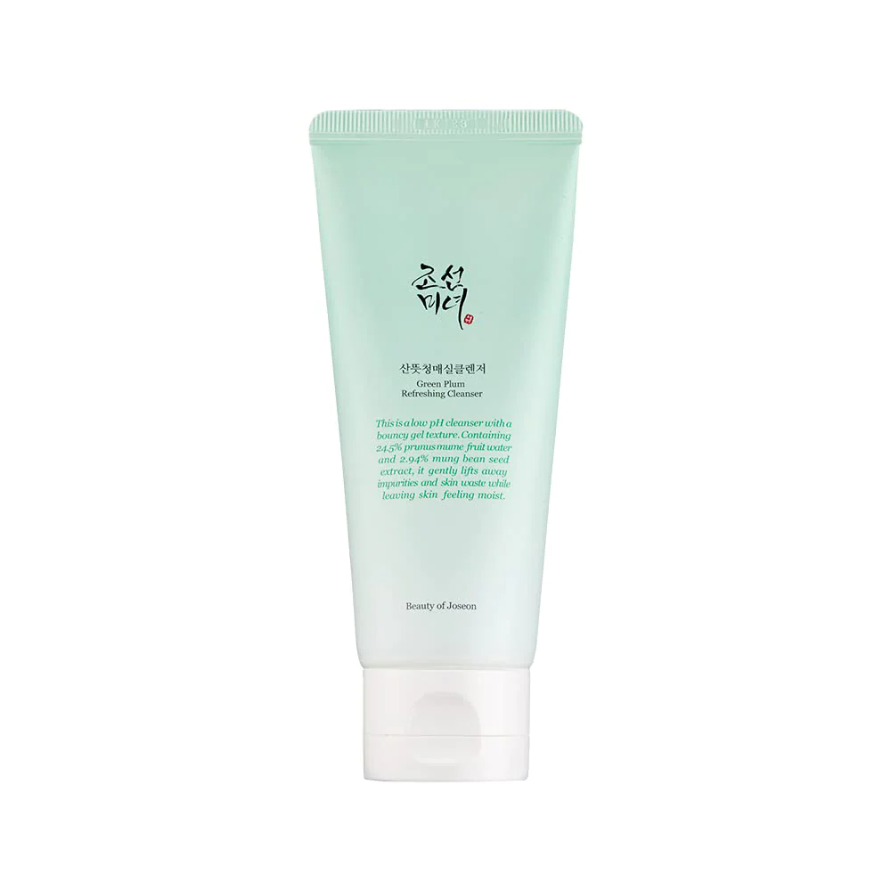 Beauty of Joseon Green Plum Refreshing Cleanser - Osvěžující čistící gel s nižším pH | 100 ml