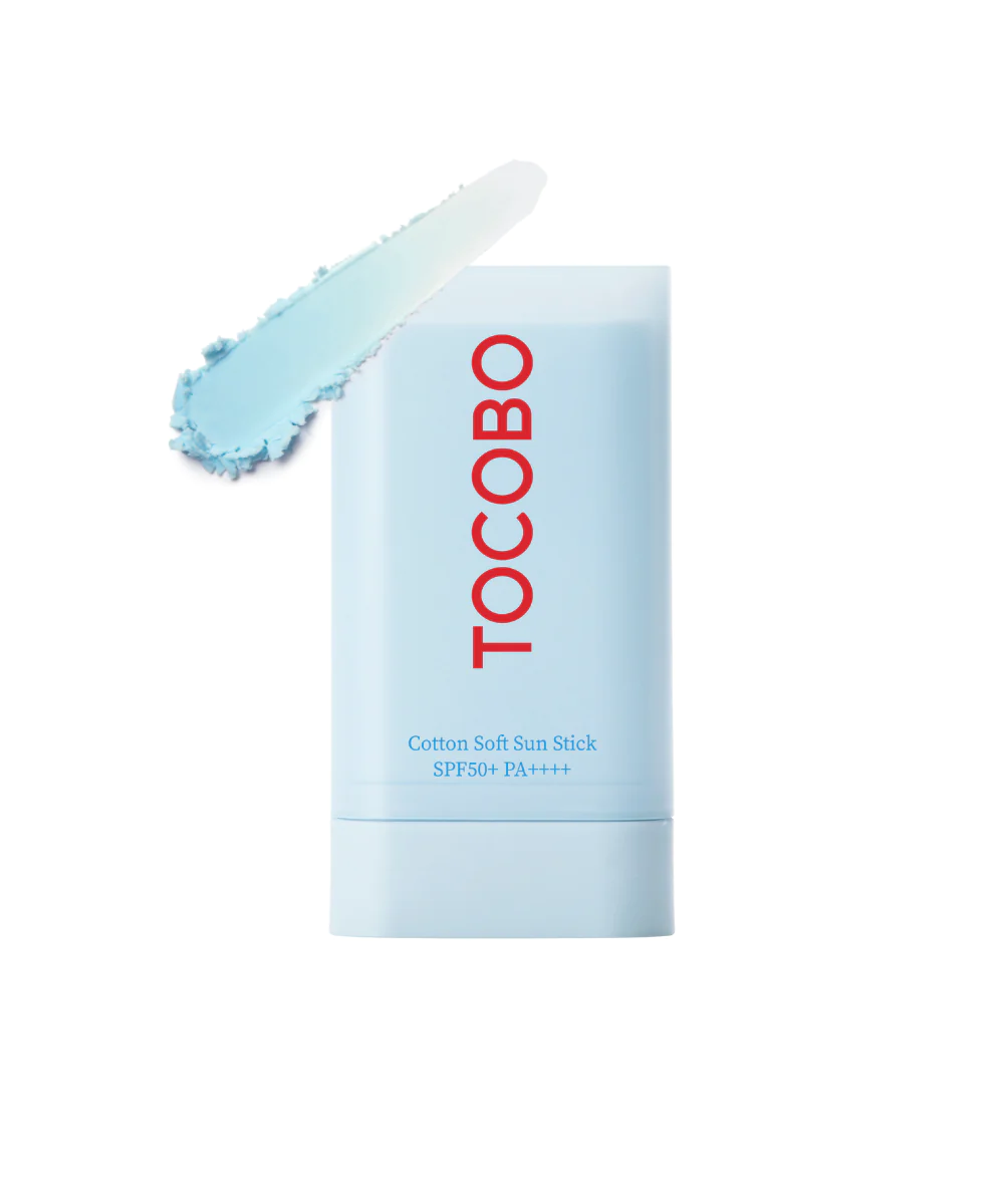 TOCOBO Cotton Soft Sun Stick SPF50+ - UV ochranná tyčinka s opalovacím krémem | 19 ml