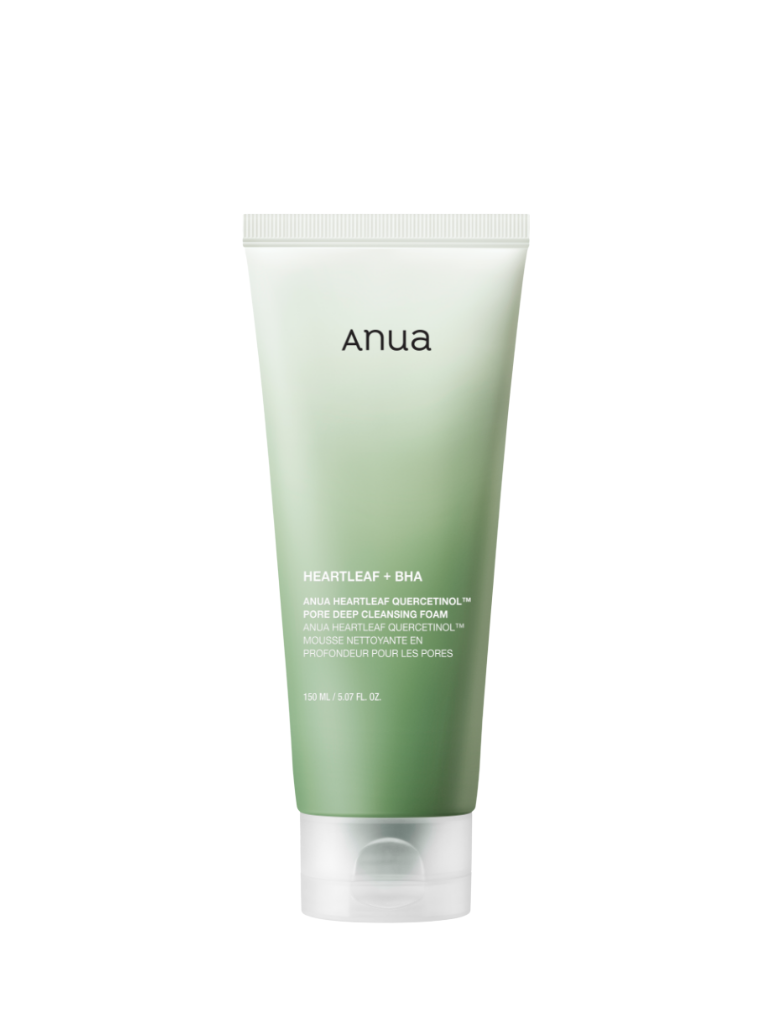 Anua Heartleaf Quercetinol Pore Deep Cleansing Foam - Čisticí pěna proti ucpaným pórům | 150 ml