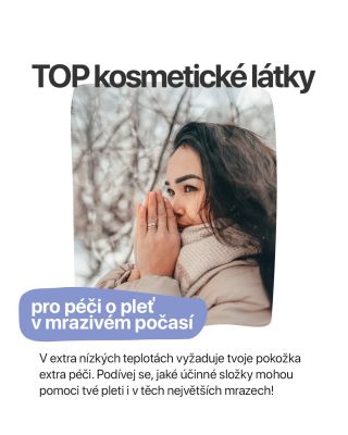 Potřebuje tvoje pleť něco extra v těchto mrazivých dnech? ❄️ Není se čemu divit. Teploty pod nulou umí zatočit s...