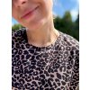 Dámská Mikina Libertà oversize LEOPARD
