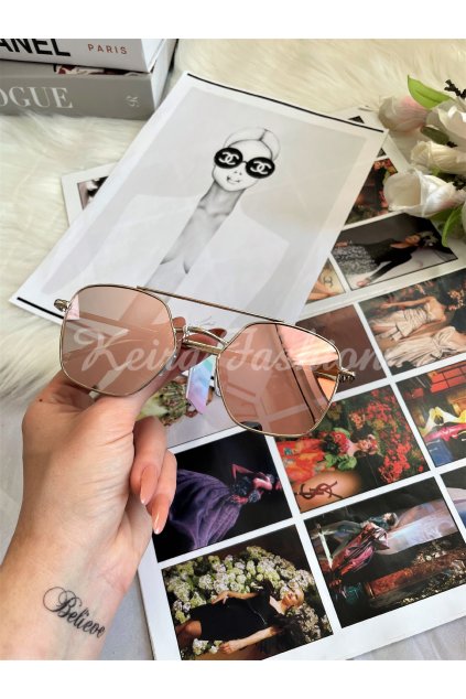 Zrkadlové slnečné okuliare Nelly