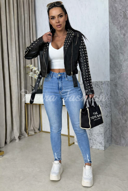 modré rifle dámske