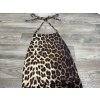 letné sexy leopardie šaty