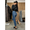 potrhané boyfriend riflové nohavice