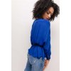 blúzka v královsky modrej farbe