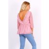 ružová romantická dámska blúzka