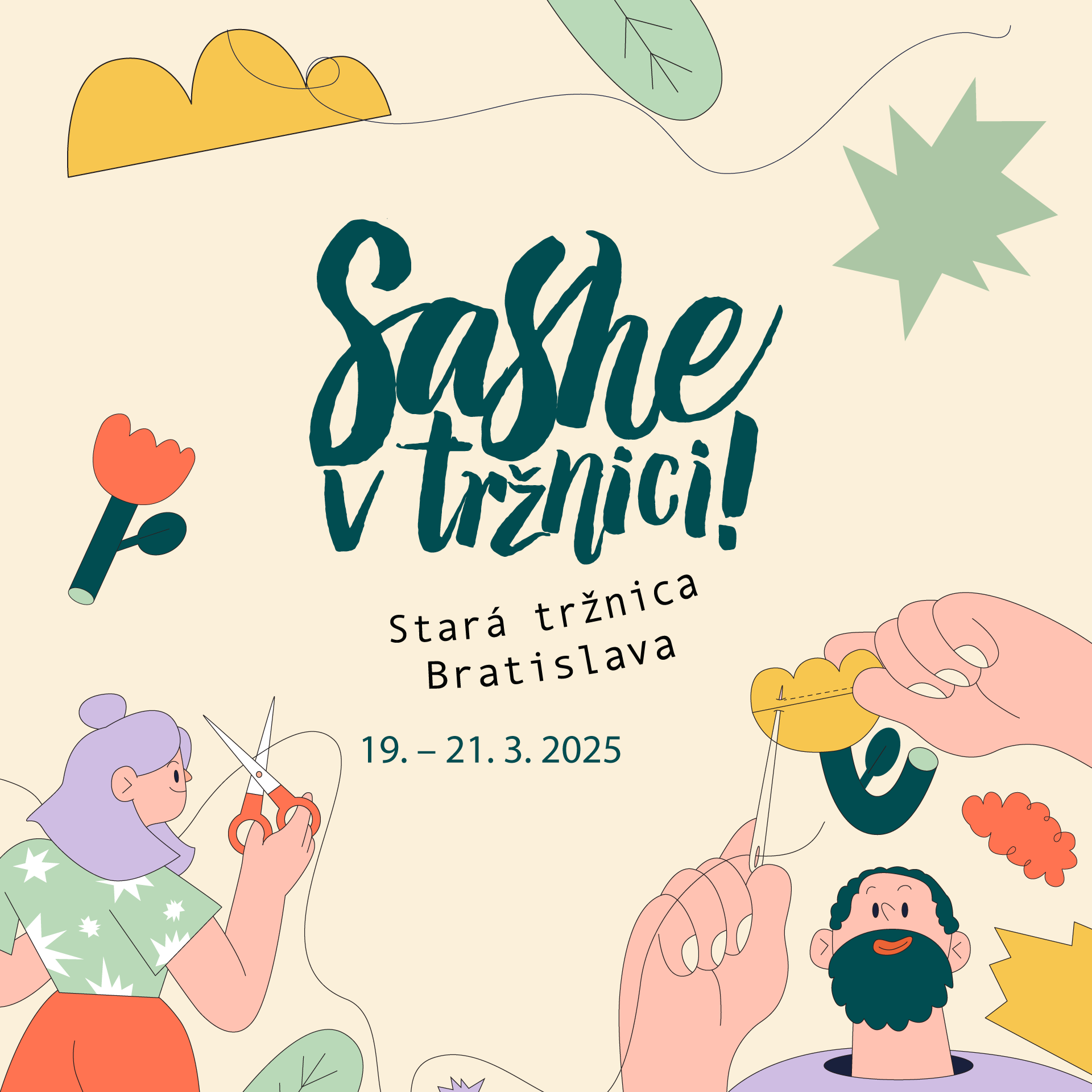 Jarné Sashe v Tržnici