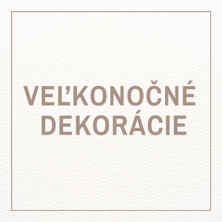 veľkonočné dekorácie