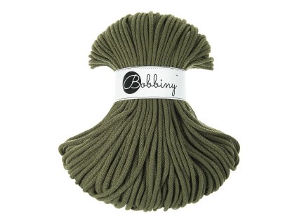 Avocado cotton cord 5mm 100m