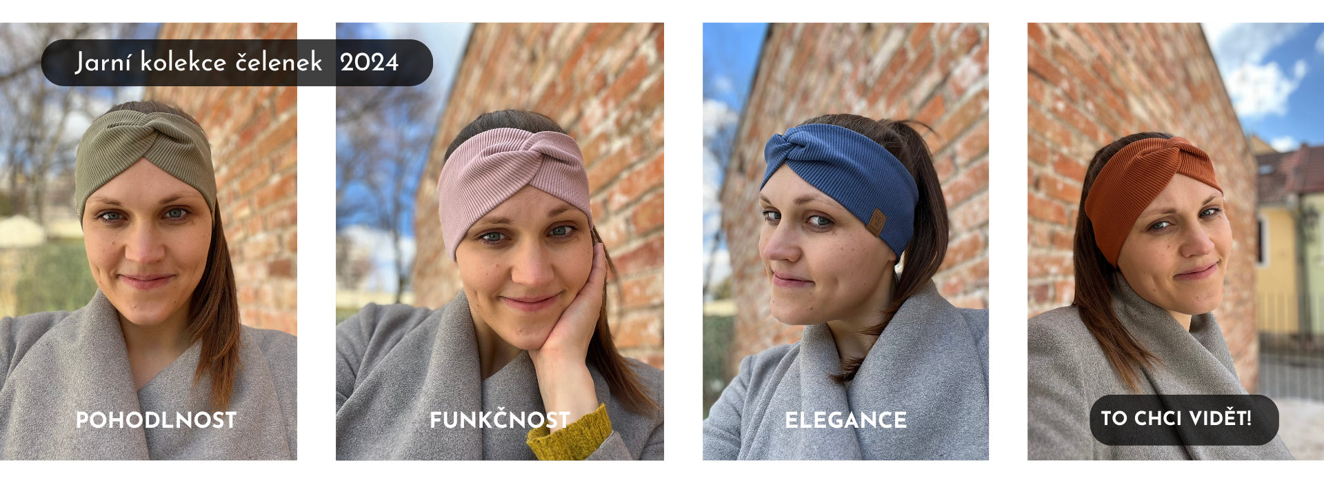 Jarní kolekce-čelenky