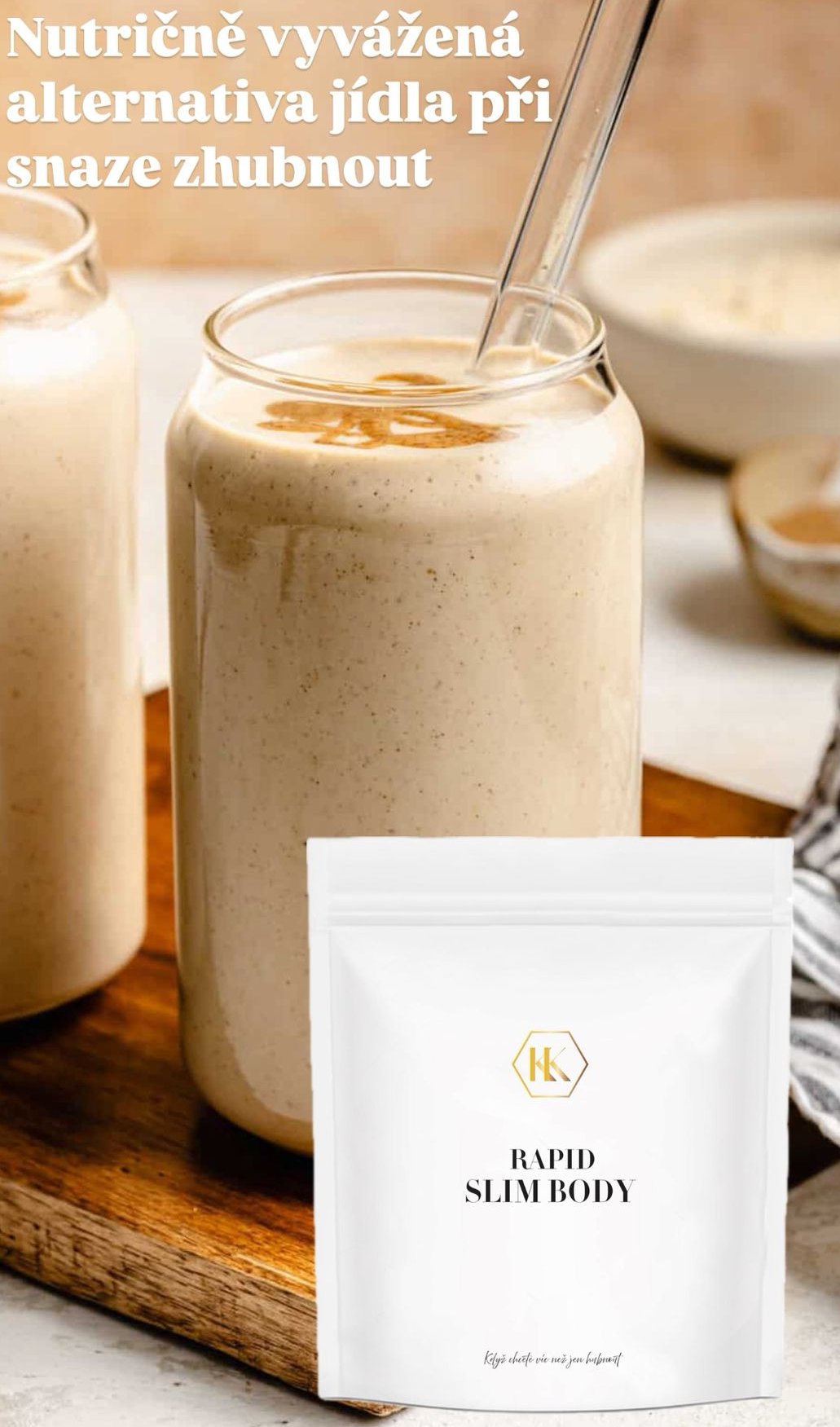 Rapid Slim Body protein: rychlá pomoc nejen ve dnech, kdy nestíháš