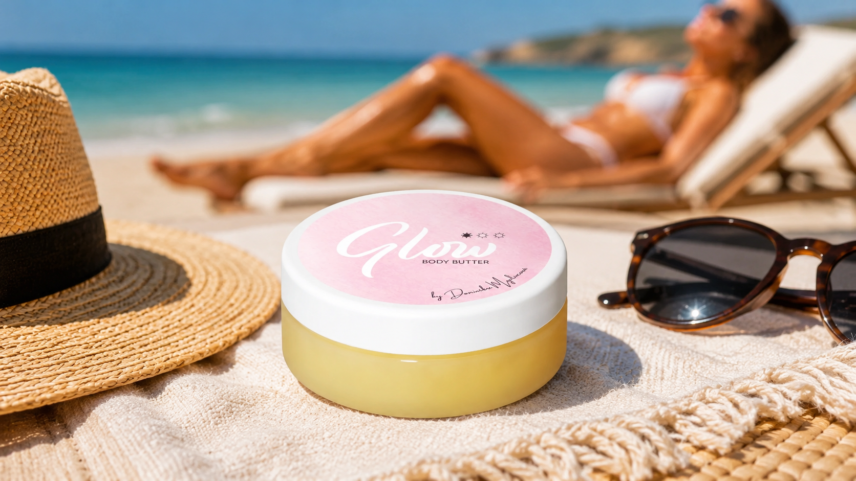 Opalovací máslo KK Glow Ambra pro zlatavé opálení a hebkou pokožku