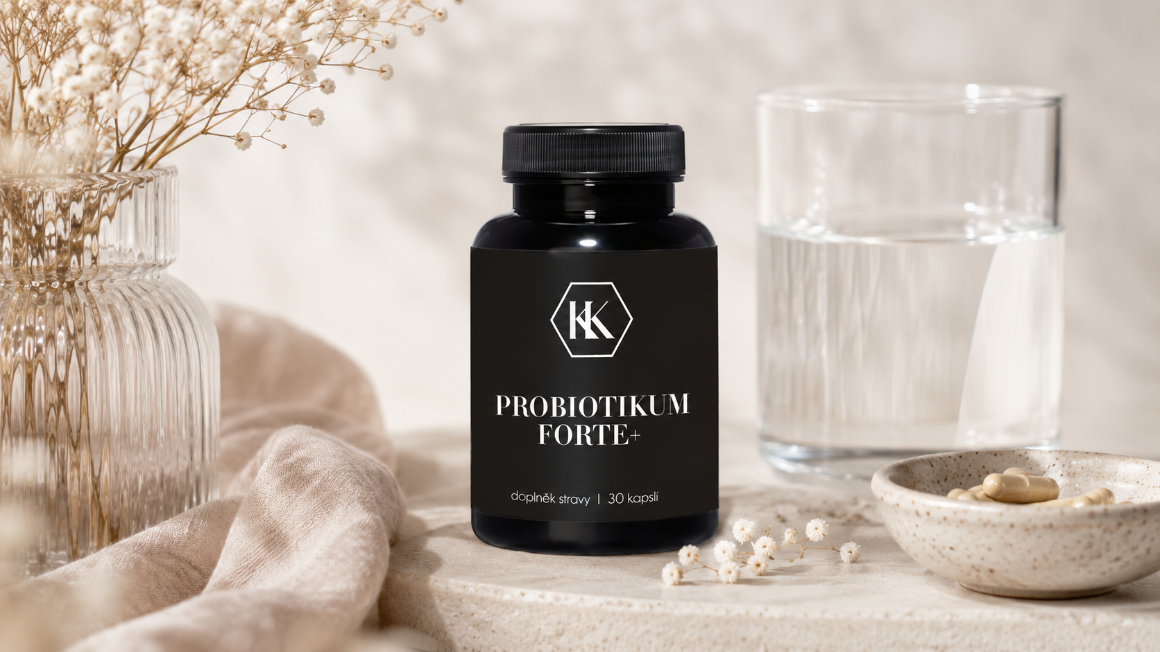 Probiotika KK - směs 11 druhů živých kultur a prebiotika