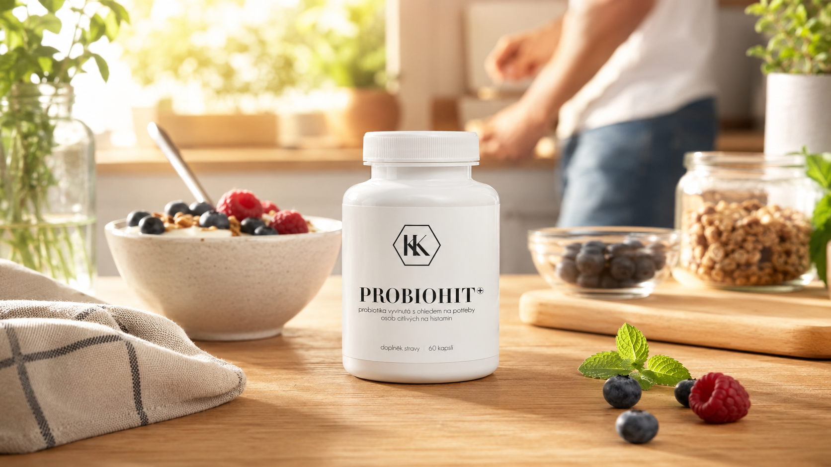 ProbioHit+ - balení 60 kapslí, bez lepku a inulinu
