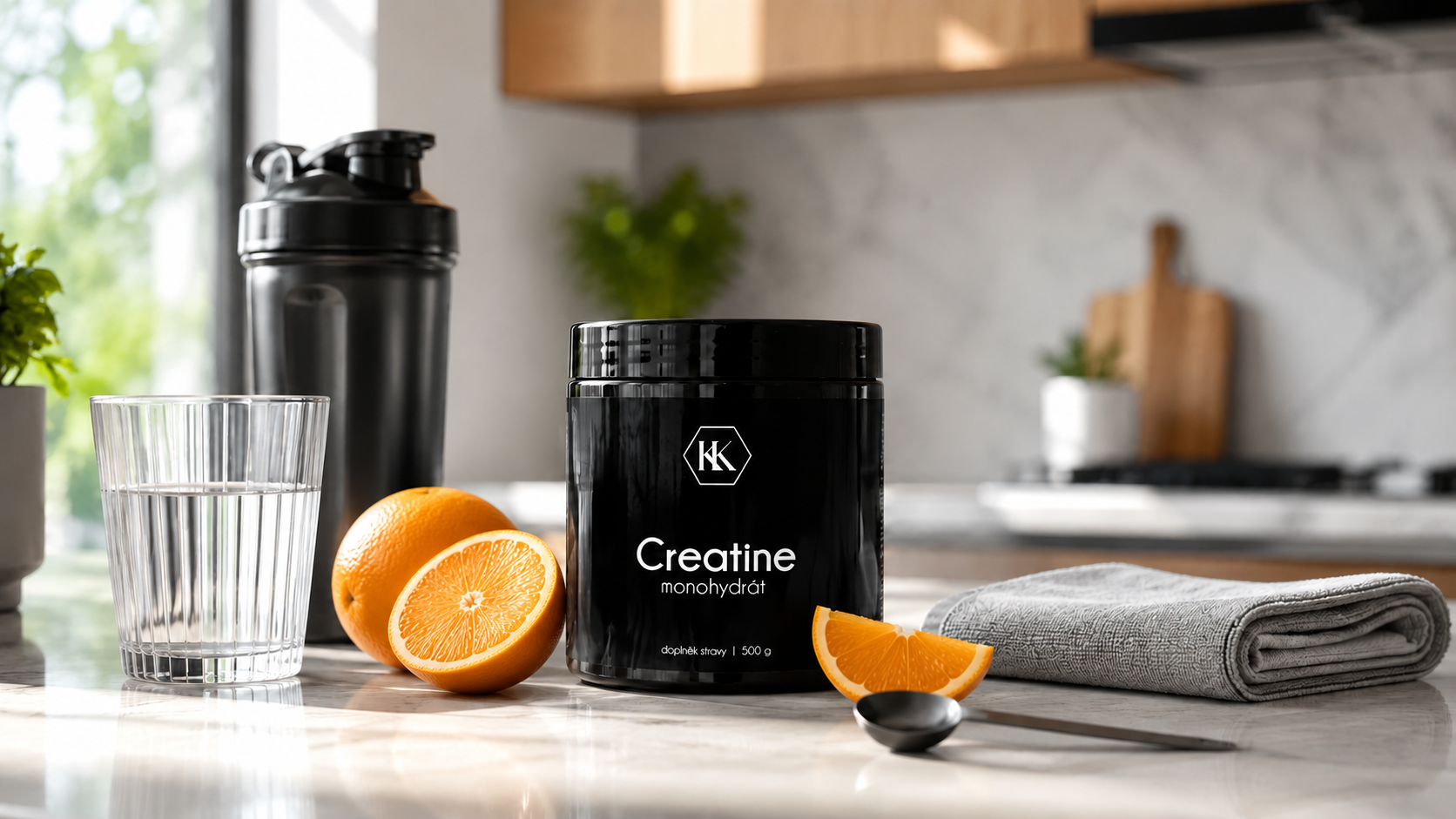Creatine monohydrát pomeranč - mikronizovaný kreatin s pomerančovou příchutí