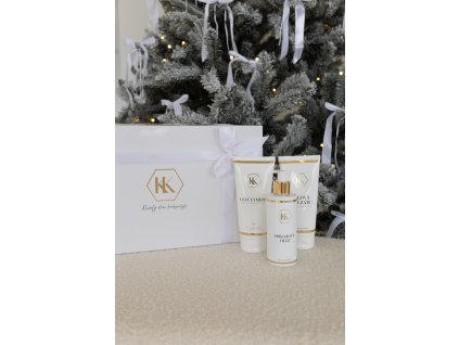 Sada pro krásné tělo - sprchový olej, tělový balzám, celulymfit