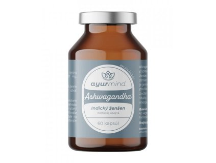 Ashwagandha - Indický ženšen 60 kapslí