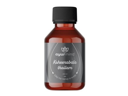 Ksheerabala thailam - Olej na nervy a svaly 200ml