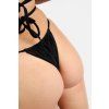 Kacka detail cerna bikiny
