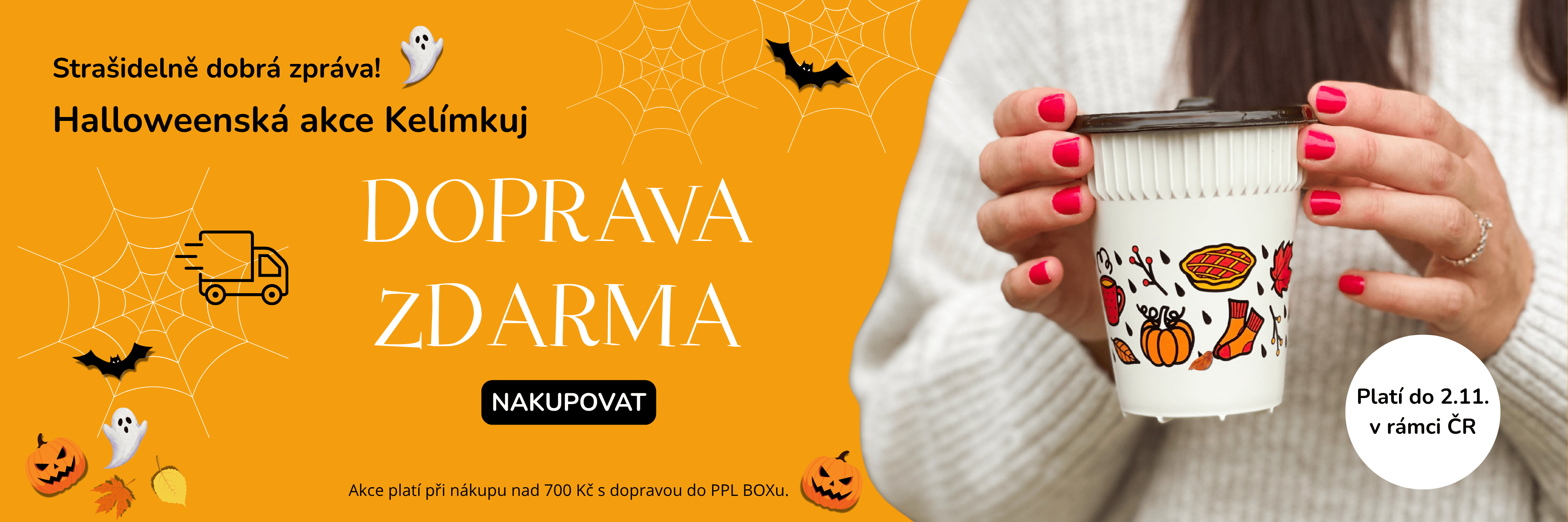 Doprava ZDARMA s PPL při nákupu nad 700 Kč