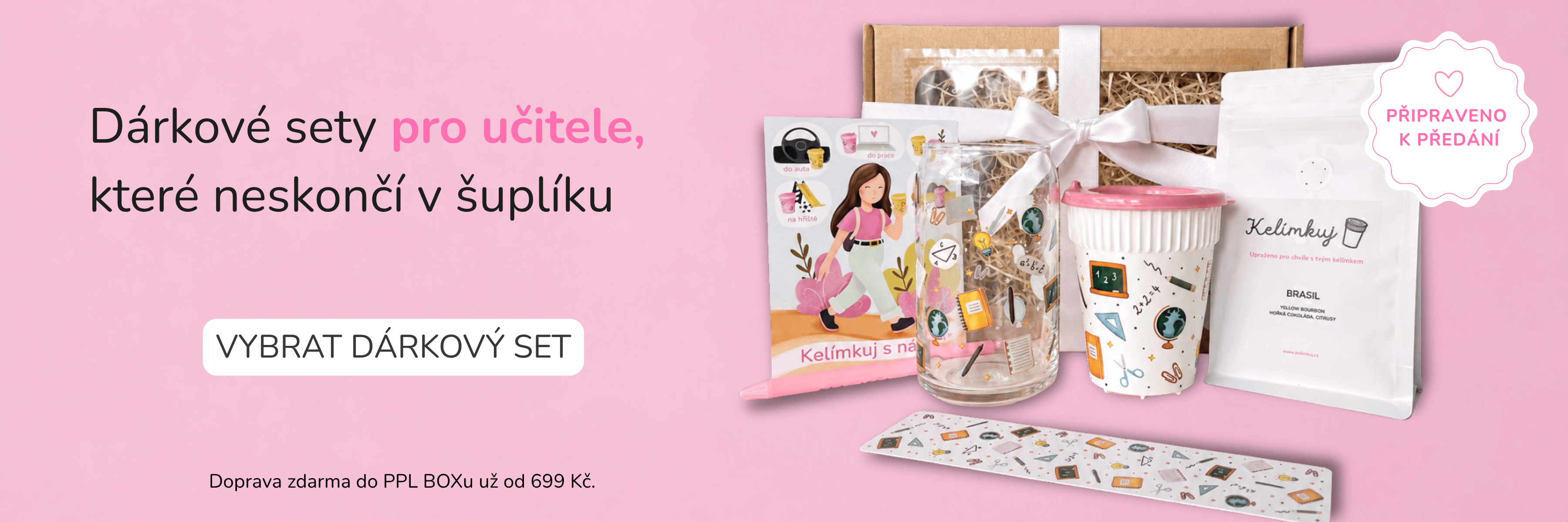 Dárkové sety pro učitele, které neskončí v šuplíku