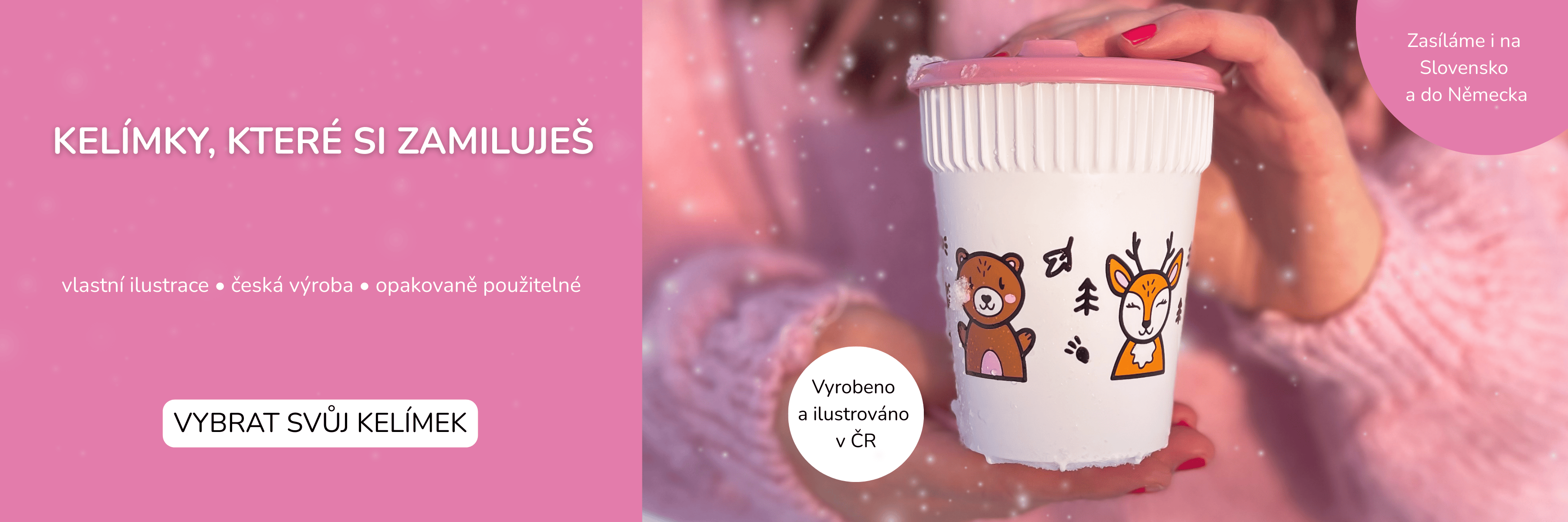 Kelímky, které si zamiluješ