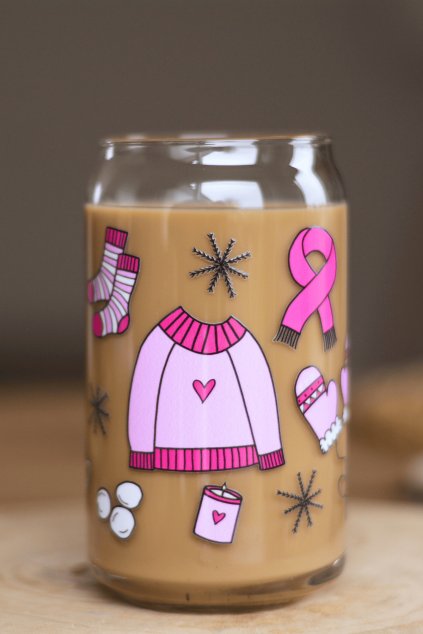 Sklenička Zimní objetí 473 ml