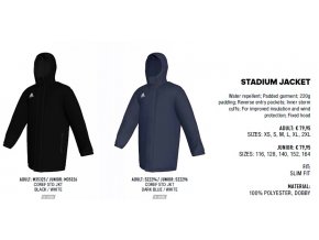 core 15 stadium jacket