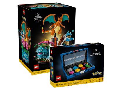 LEGO® Pokémon 72153 Venusaur, Charizard a Blastoise + Kanto odznaky