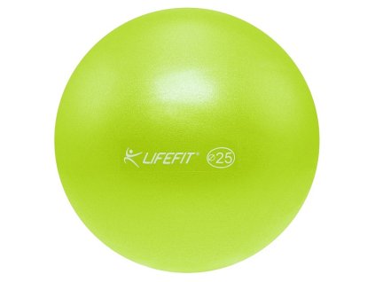 Míč OVERBALL LIFEFIT® 25cm, světle zelený