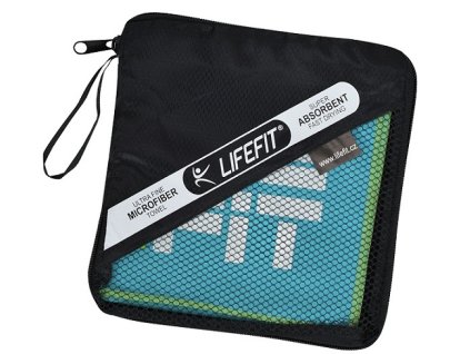 LIFEFIT® rychleschnoucí ručník z mikrovlákna 70x140cm, světle modrý