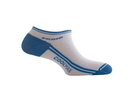 MUND INVISIBLE COOLMAX ponožky bílo/modré Typ: 46-49 XL