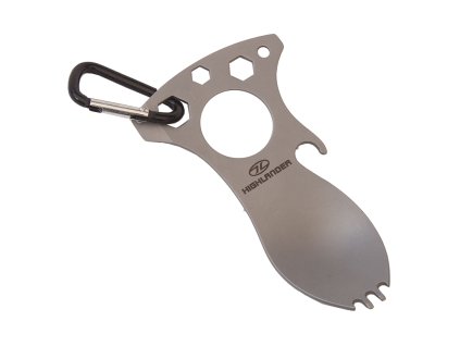 HIGHLANDER Foon 5 in 1 Tool  Multifunkční lžíce (lžíce,otvírák,klíč 10,8,6 mm)