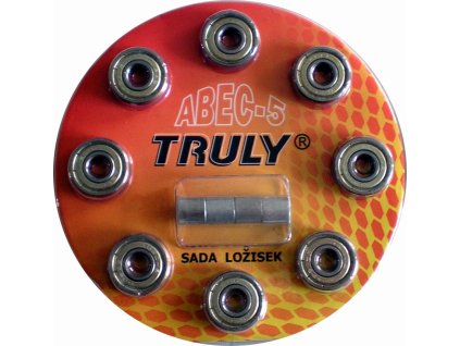 Sada ložisek TRULY® ABEC 5 - Carbon/8ks