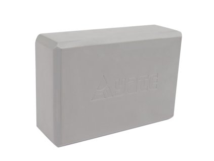 YATE YOGA Block - 22,8x15,2x7,6 cm  šedý