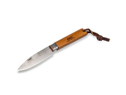 MAM Operario 2037 Zavírací nůž s koženým poutkem - bubinga 8,8 cm
