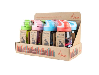 LAKEN Láhev tritan Summit 450 ml LJ txema - 8 ks