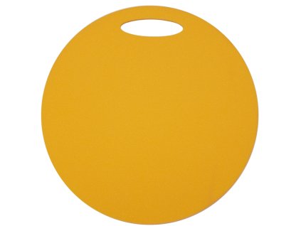 YATE Sedátko kulaté 1-vrstvé, pr. 35 cm  žluté