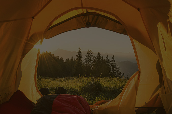 Stanování patří k outdooru od nepaměti