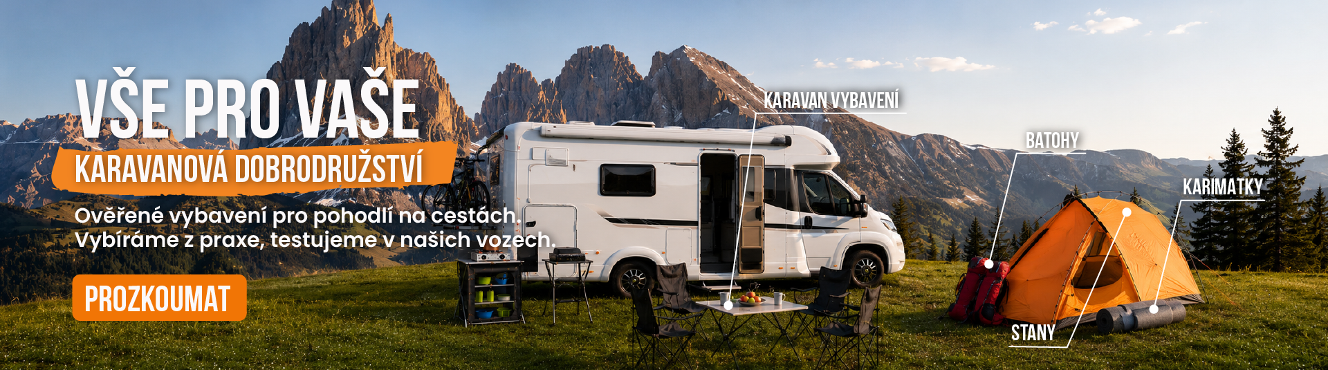 Kempujem - široký sortiment pro karavany acamping