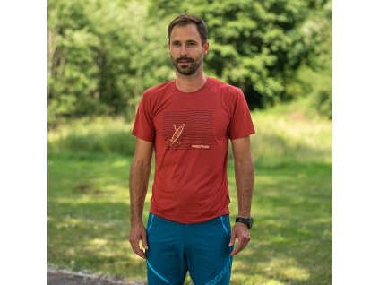 WABI "KANOE" pánské triko (Velikost S, Barva tyrkysová)