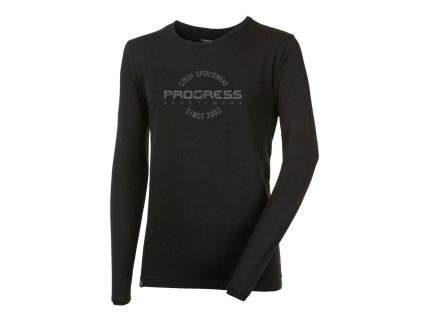 VANDAL "STAMP" pánské triko s dlouhým rukávem s bambusem (Velikost M, Barva khaki)