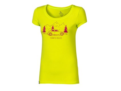 LIBERTA "BEETLE" dámské triko s bambusem (Velikost S, Barva vínová)