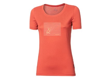 SONATA "KANOE" dámské triko (Velikost S, Barva terakota)