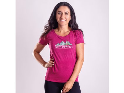 AROMA "NEPAL" dámské triko s kávovou viskózou (Velikost S, Barva antracit)