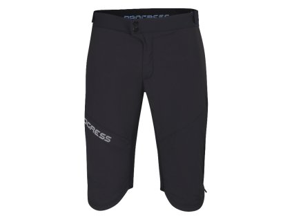 AXEL pánské zateplené kraťasy (Velikost M, Barva černá/sv.modrá)